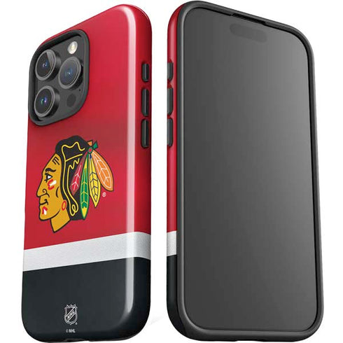 NHL Chicago Blackhawks Jersey iPhone 16 Pro Impact Case